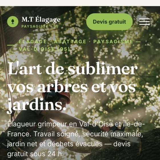 Site M.T Élagage