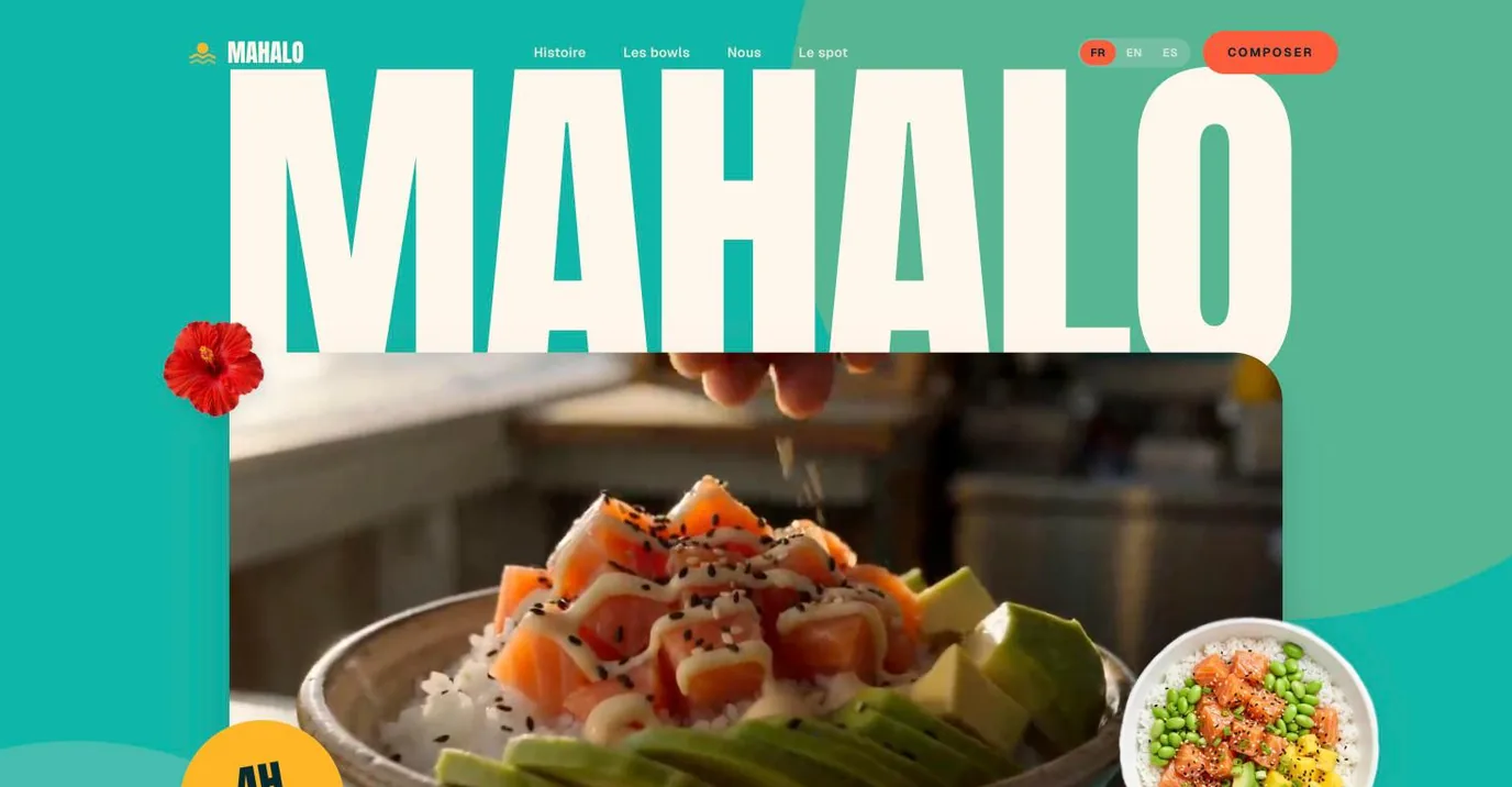 Site Mahalo — version ordinateur